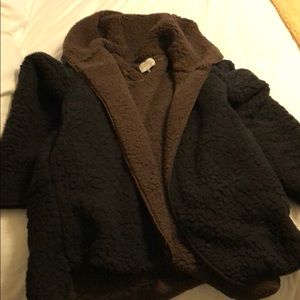 Urban outfitters teddy bear jacket